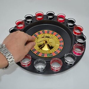 Ruleta De Shots Juego De Mesa 16 Copas Drinking Roulette