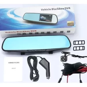 Espejo Retrovisor Dvr Cámara Frontal Pantalla Blackbox